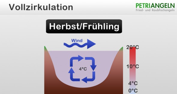 Vollzirkulation im See