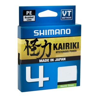 Shimano Kairiki 4 geflochten 0,13 mm 150 m